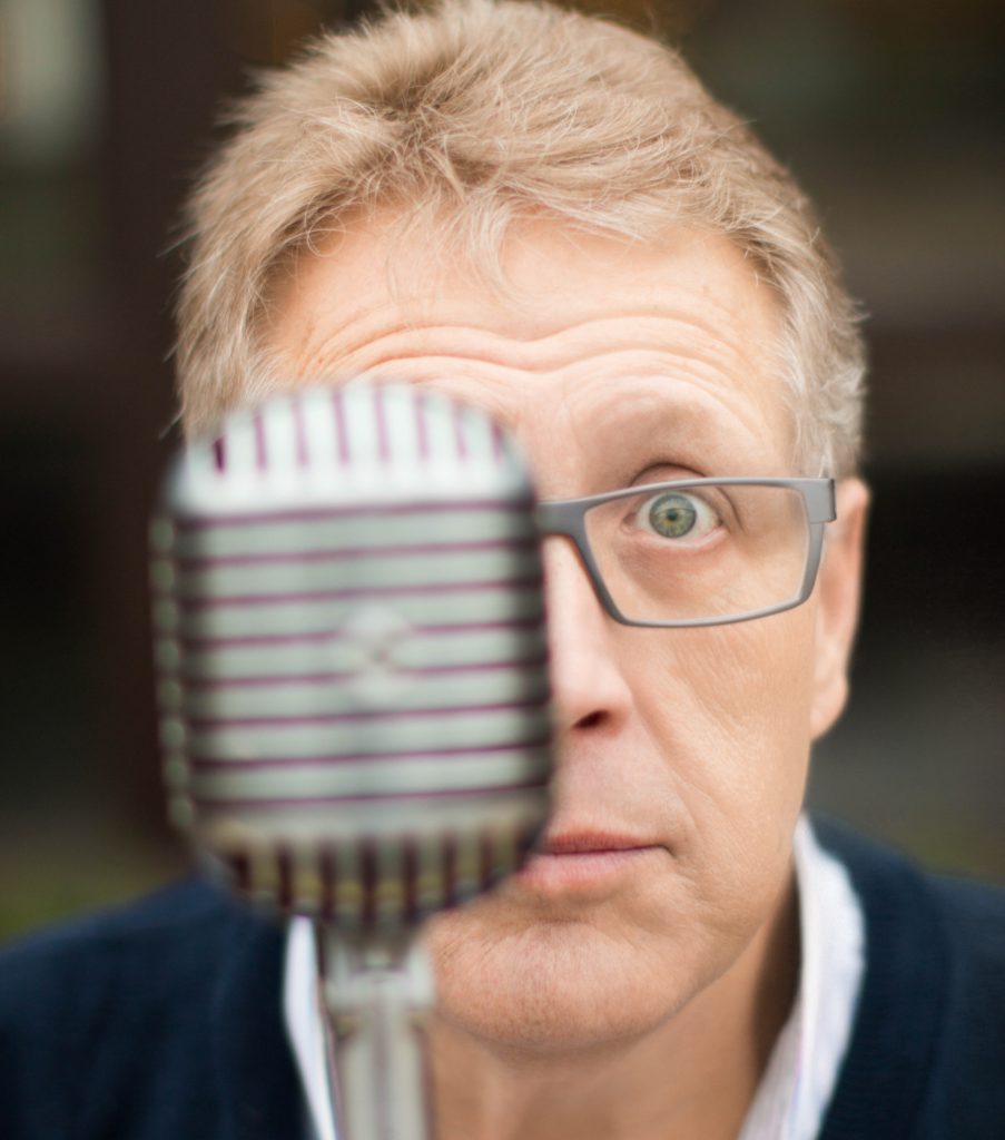 Stand-up comic and curator of Raue Center's Lucy's Comedy, John Da Cosse