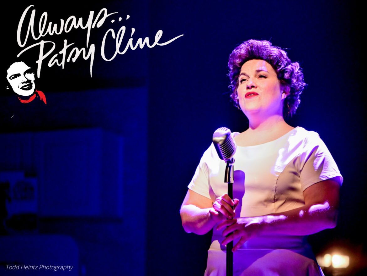 “Always…Patsy Cline” brings live theatre back to Raue Center