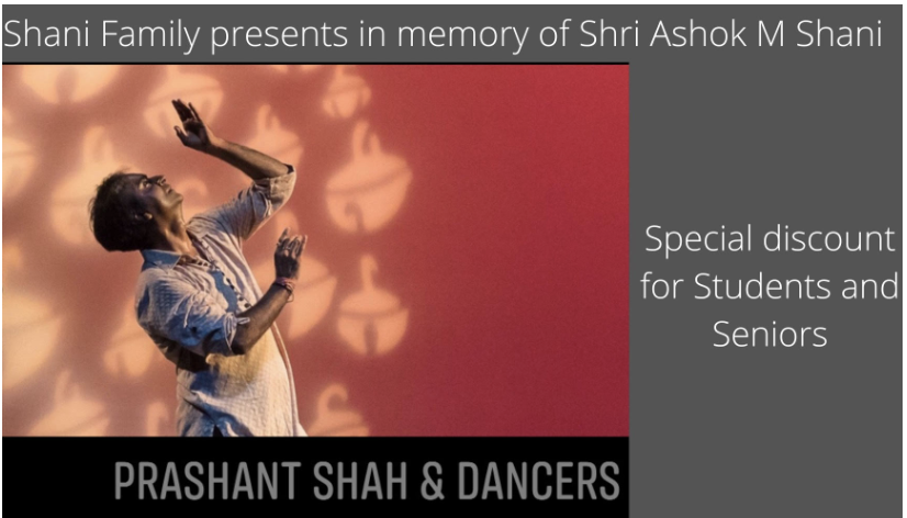 Shri Prashat Shah brings classical Indian dance to Raue Center