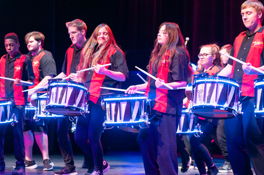 Evening of Percussion Keeps the Beat