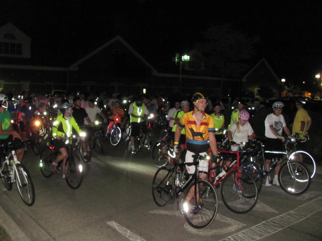 Bicycle Riding at Night